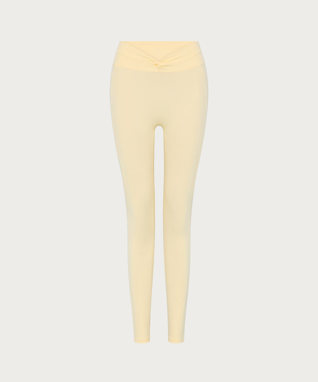Ada Leggings in Creamy Yellow, ÔNNE activewear