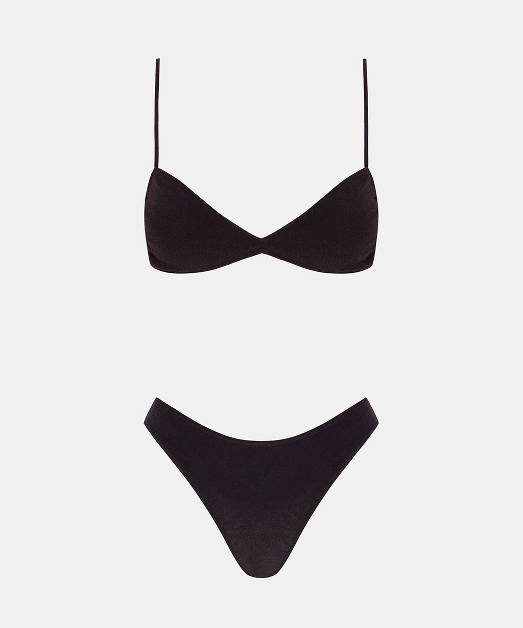Calilla Top in Black, ÔNNE swimwear