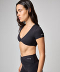 Camelia Top in Black, ÔNNE activewear