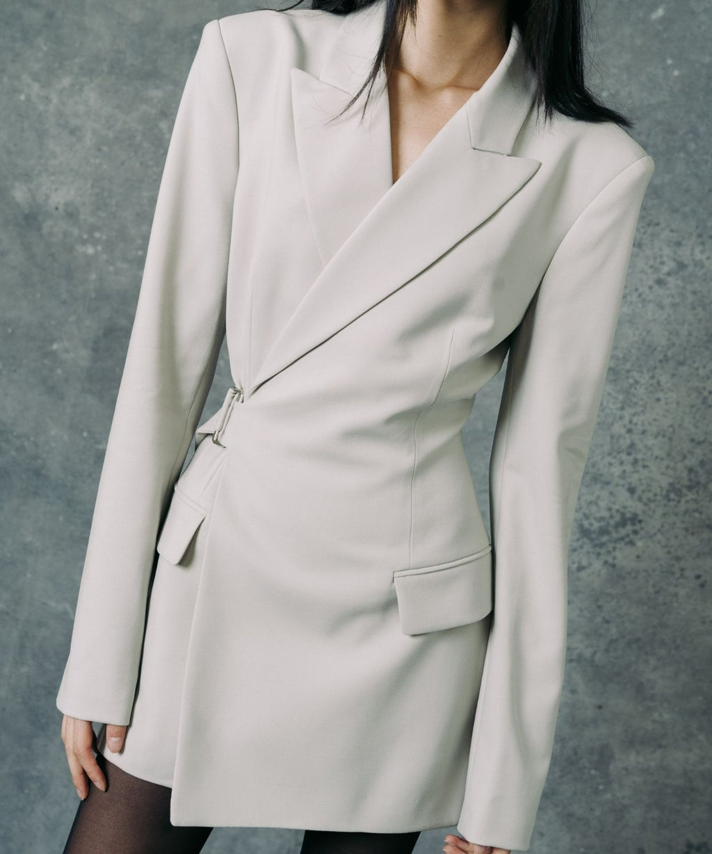 The Fitted Blazer Dress