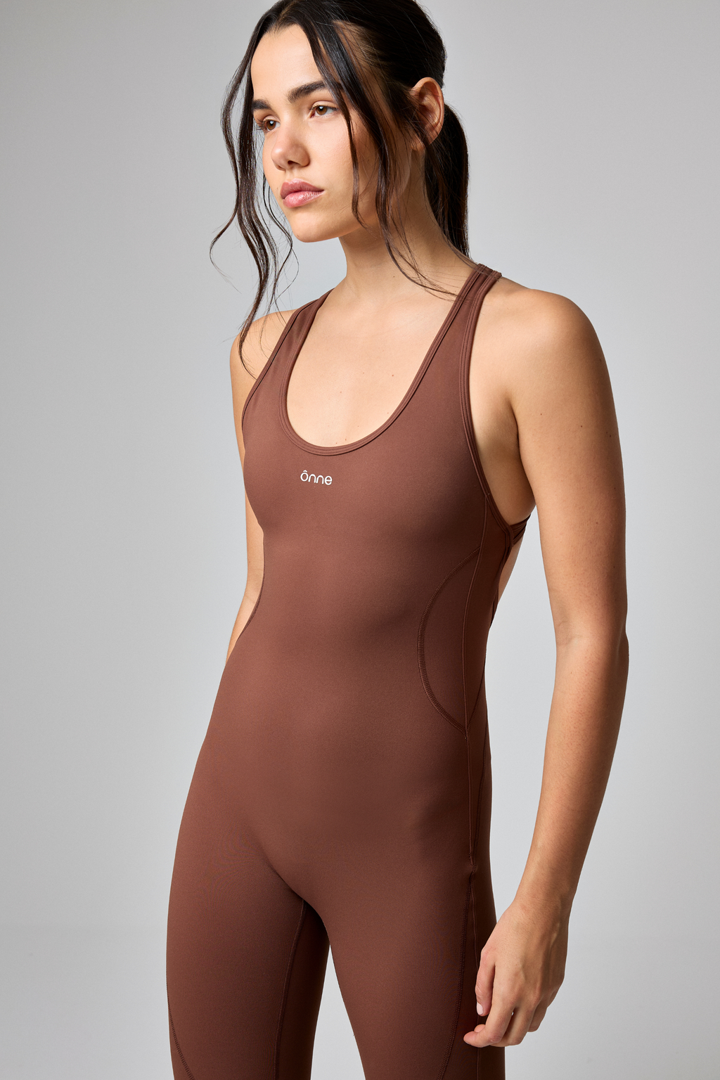 Gigi Jumpsuit in Brown