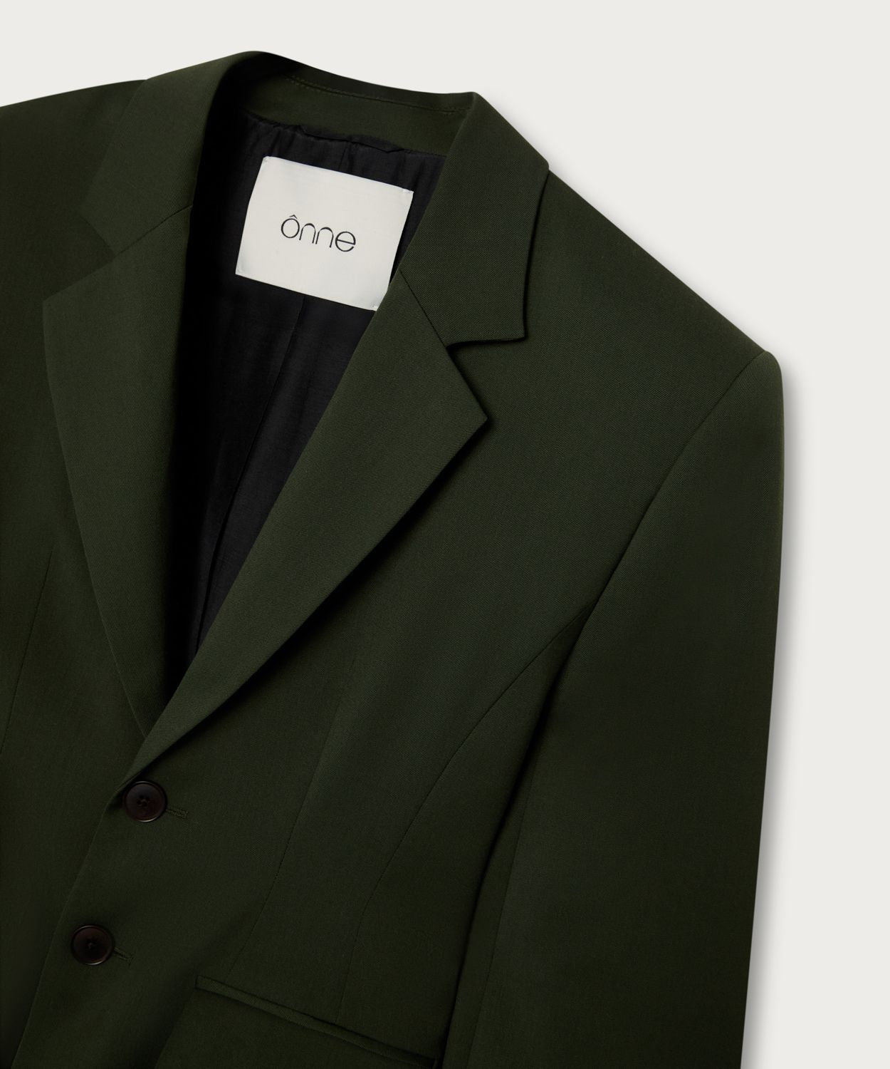 The Fitted Tailored Blazer Green
