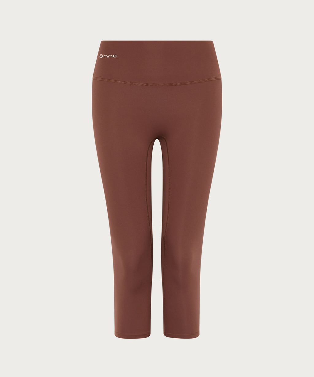 Nyra Leggings in Chocolate Brown, ÔNNE activewear