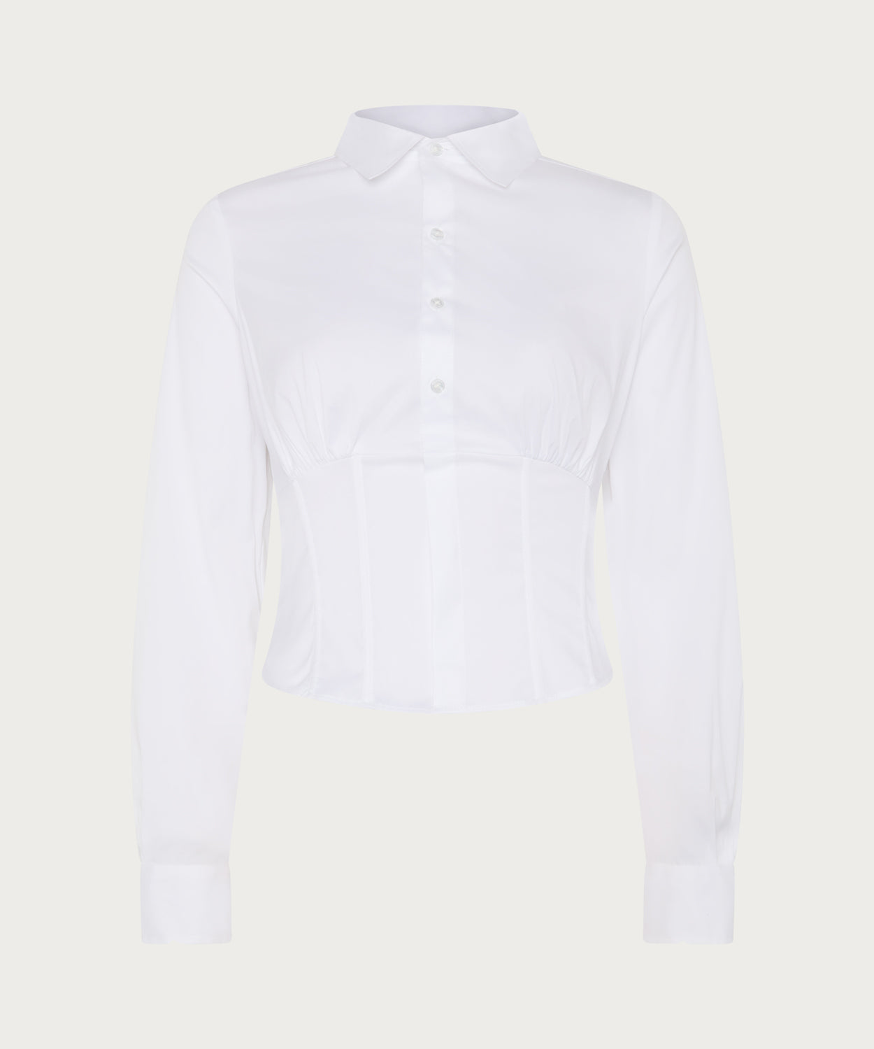 The Tailored Fitted Shirt White