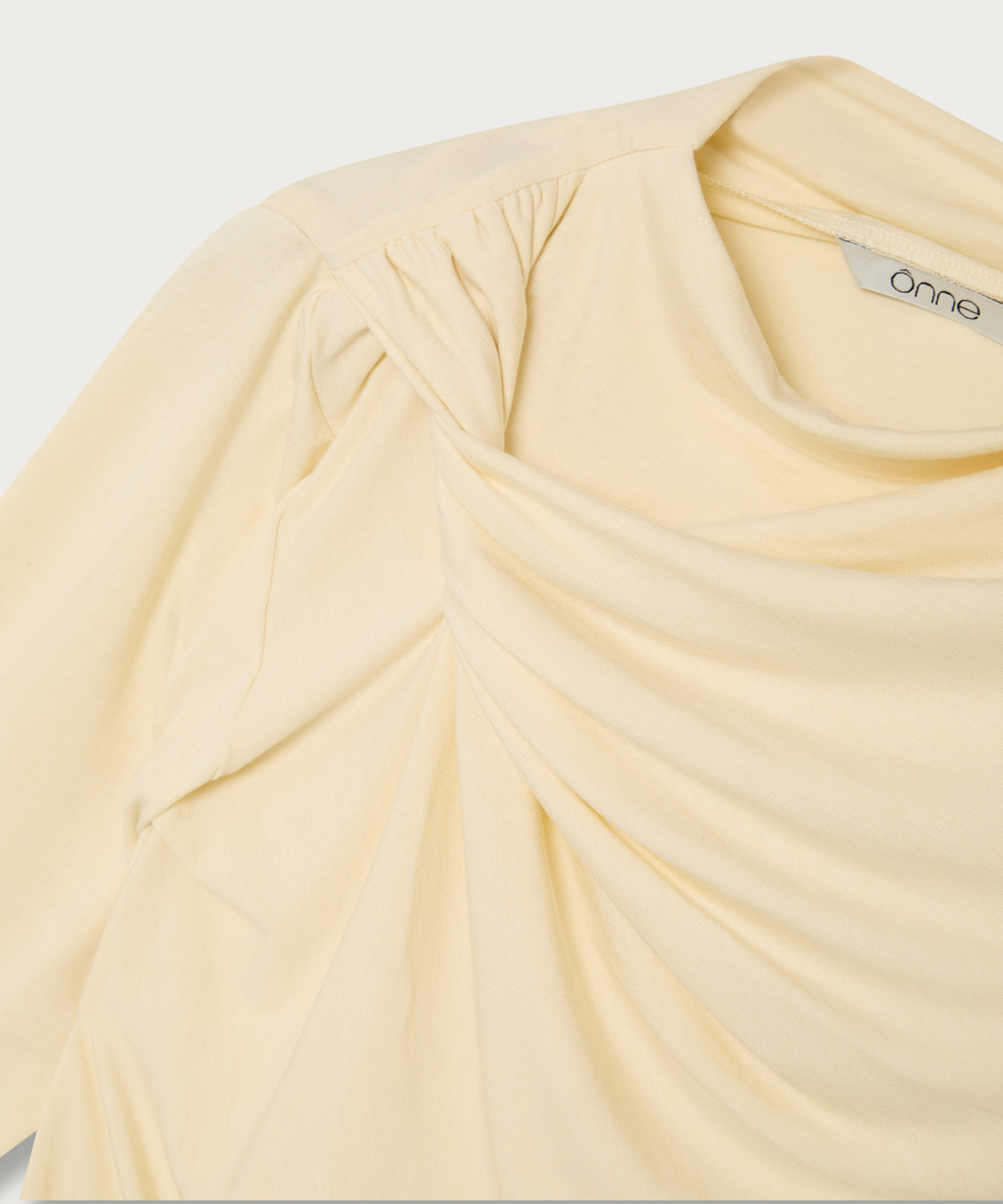 The Drapped Long Sleeve Top