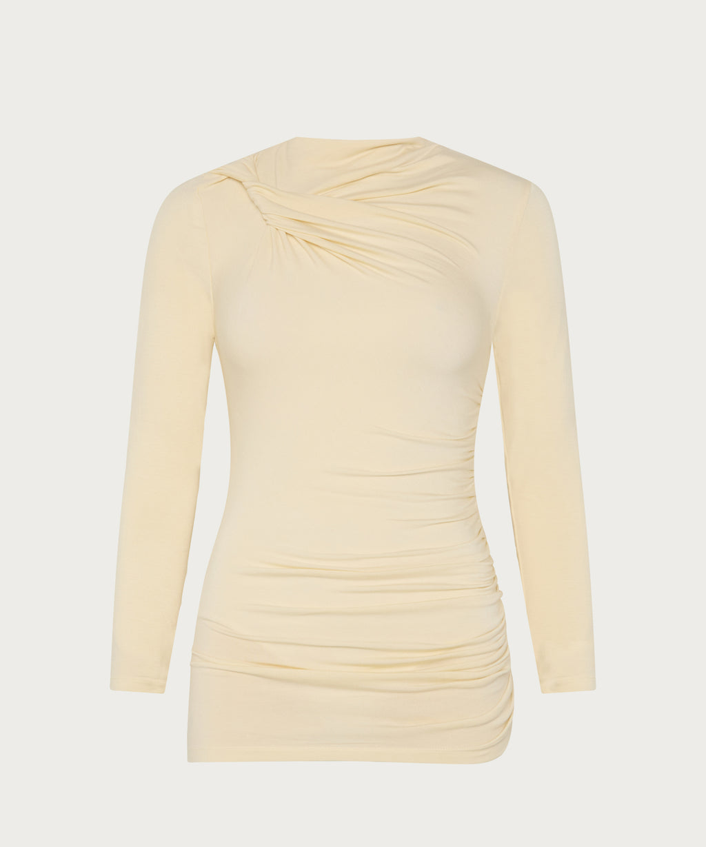 The Drapped Long Sleeve Top
