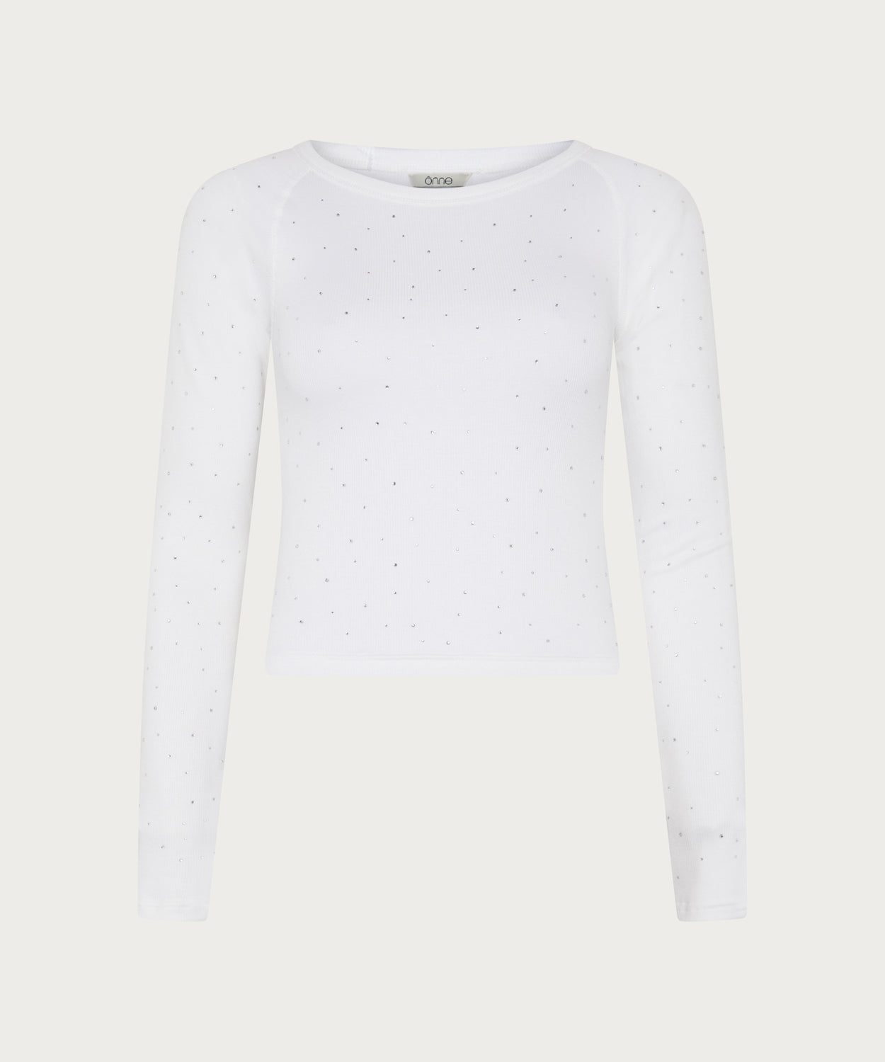 The Embellished Ribbed Long Sleeve