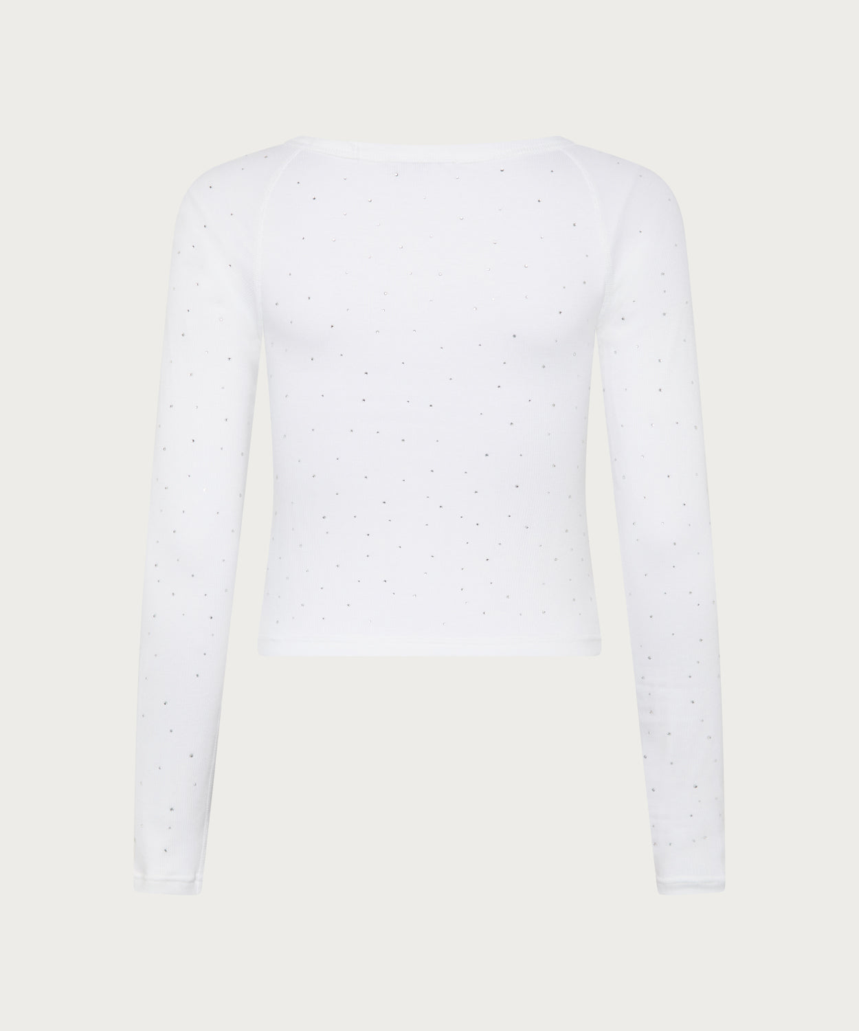 The Embellished Ribbed Long Sleeve