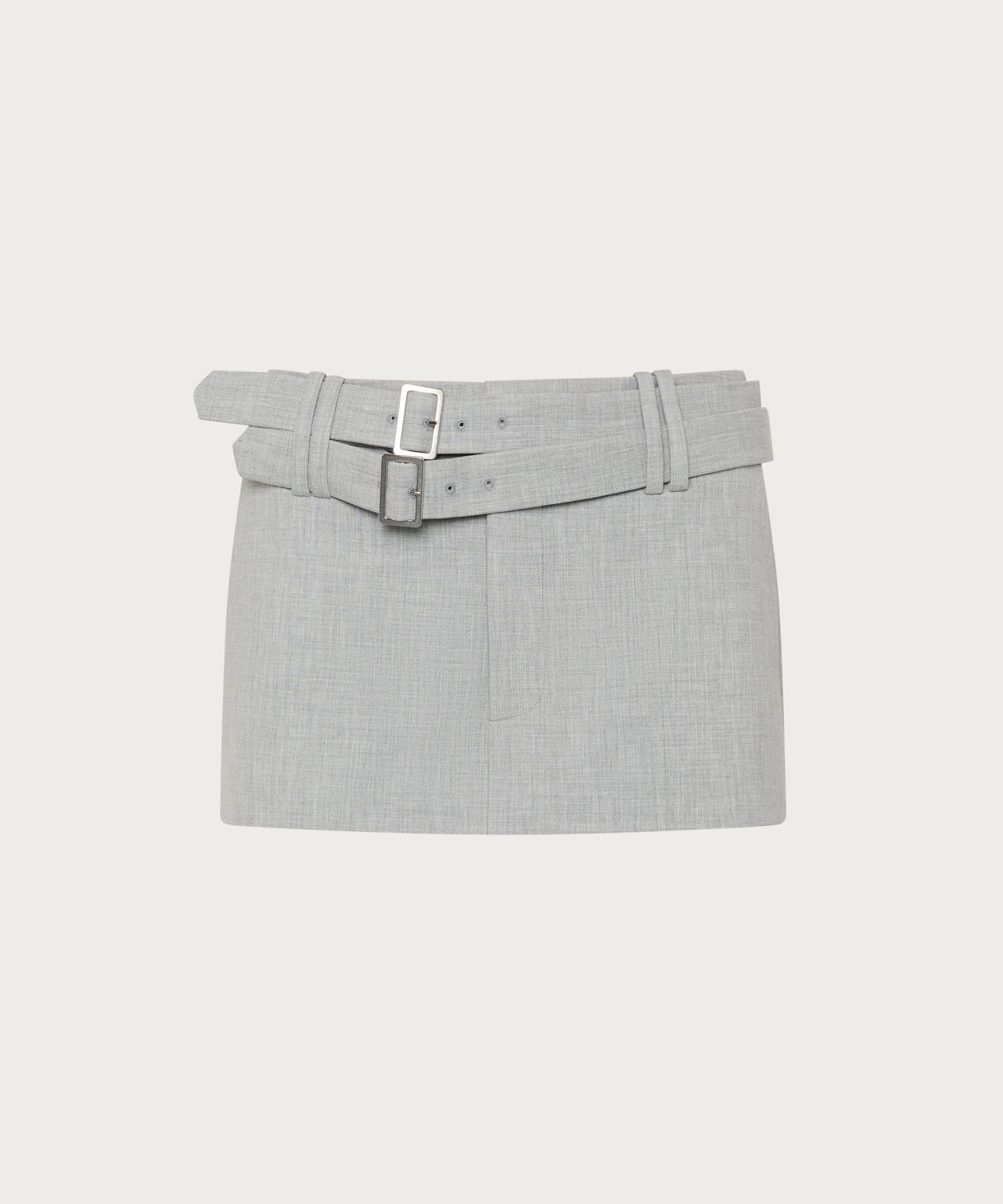 The Belted Mini Skirt