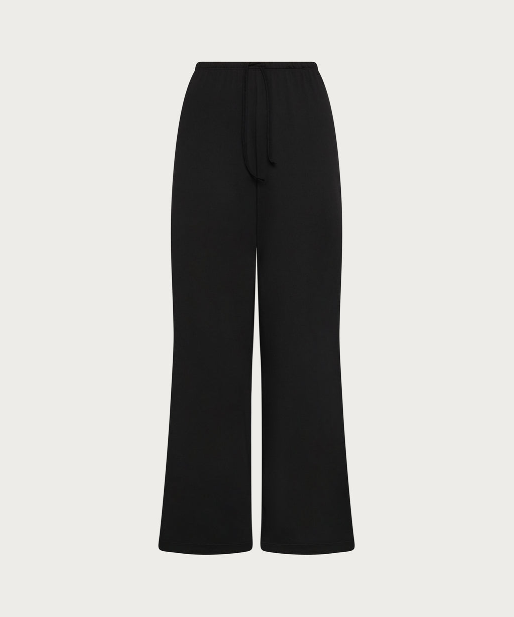 Sury Pants in Black, back view