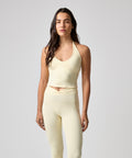 Syra Top in Creamy Yellow, ÔNNE activewear