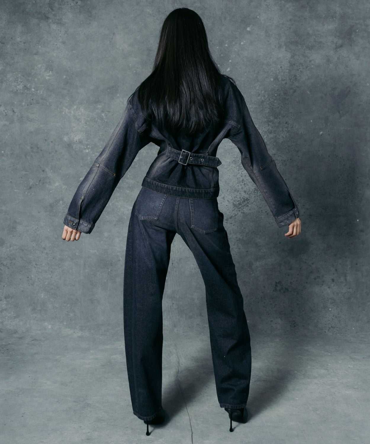 The Buttoned Straight Leg Jean