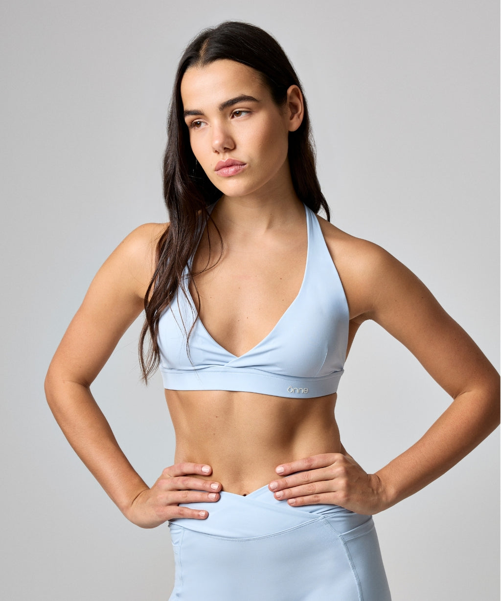 Zena Top in Water Blue, ÔNNE activewear