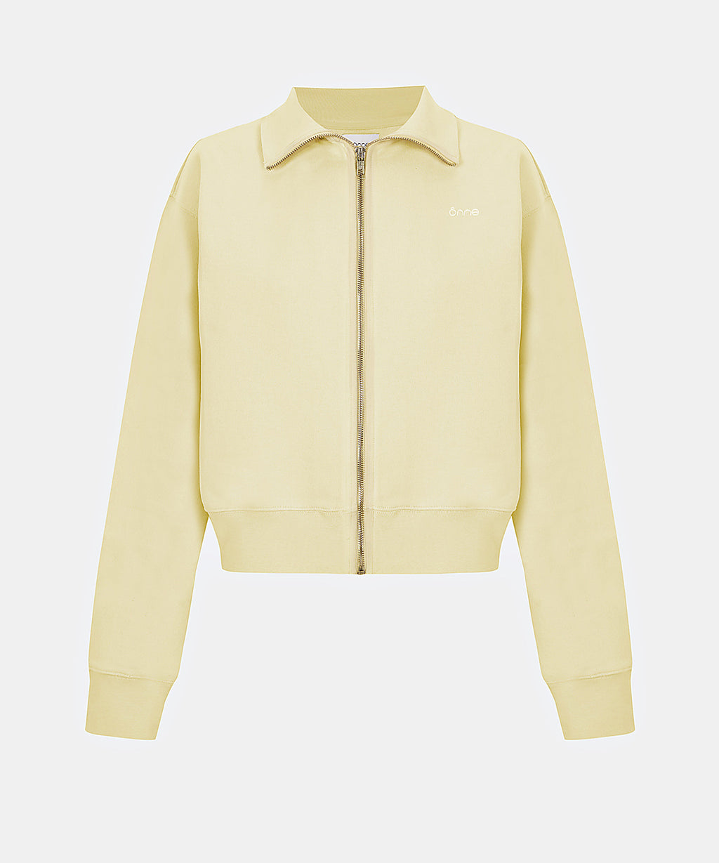 Alma Jacket in Creamy Yellow, ÔNNE activewear