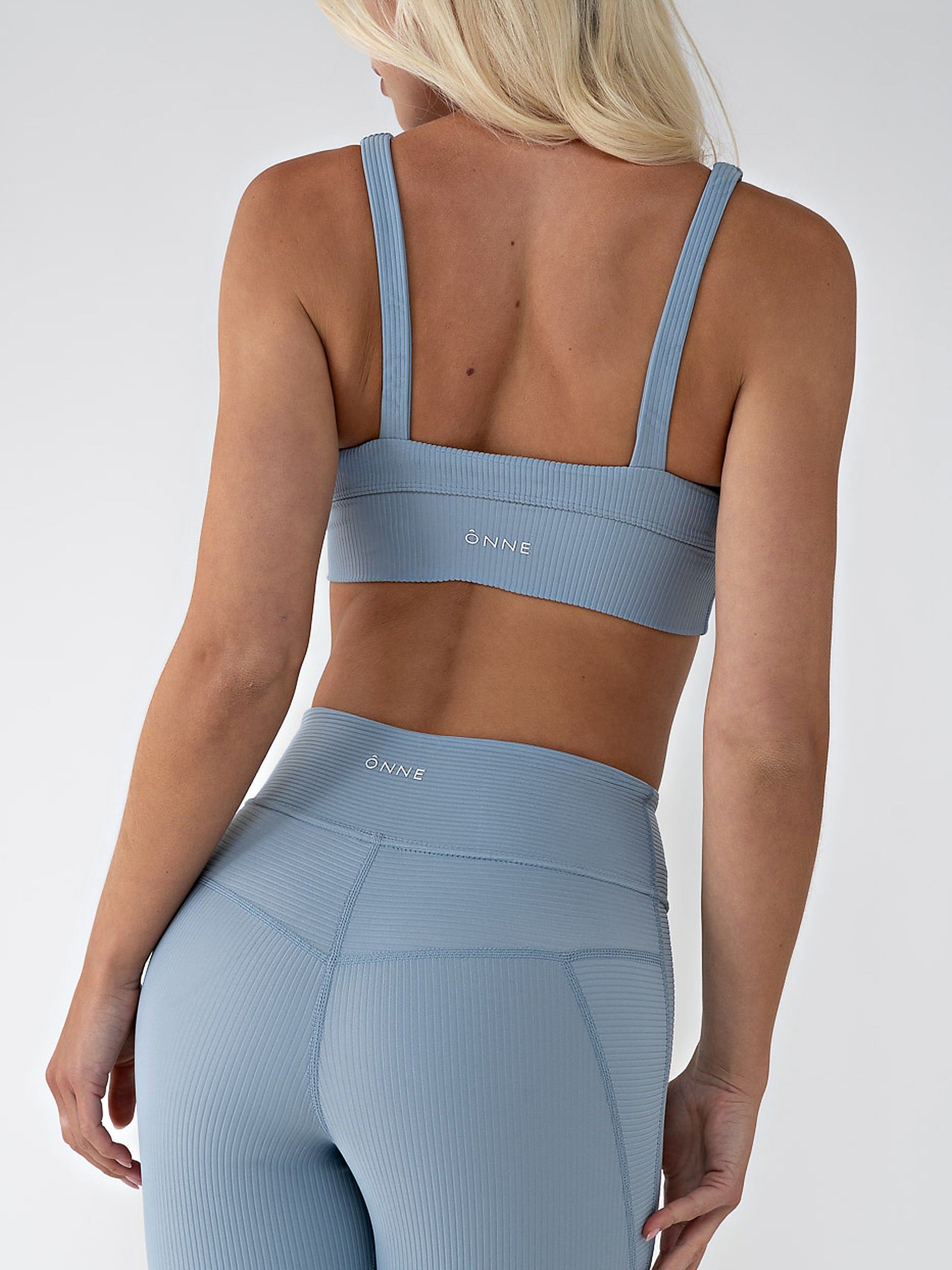 Mia Top in GREY BLUE, ÔNNE activewear
