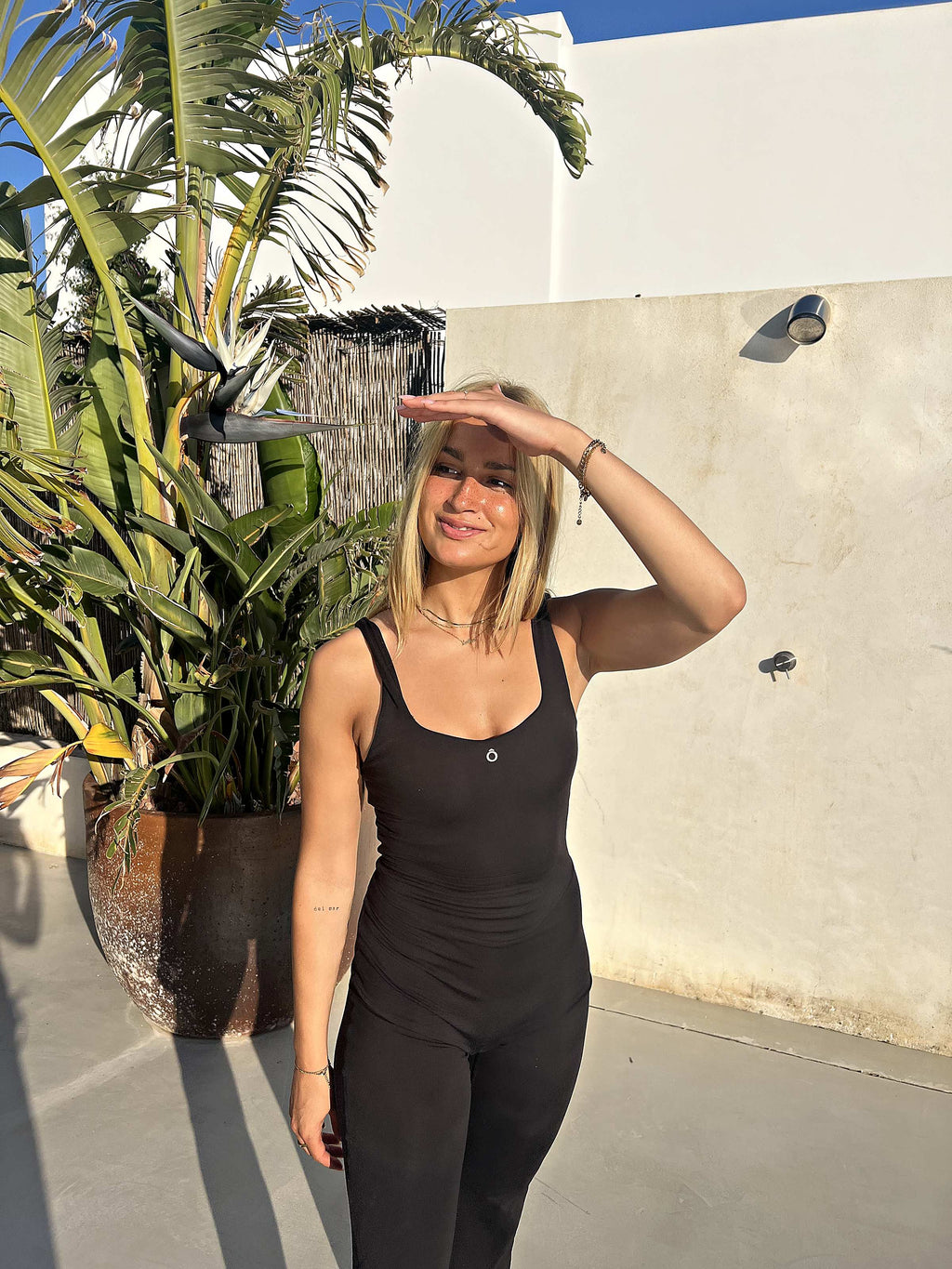 Nali Jumpsuit in Black, lifestyle, ÔNNE activewear