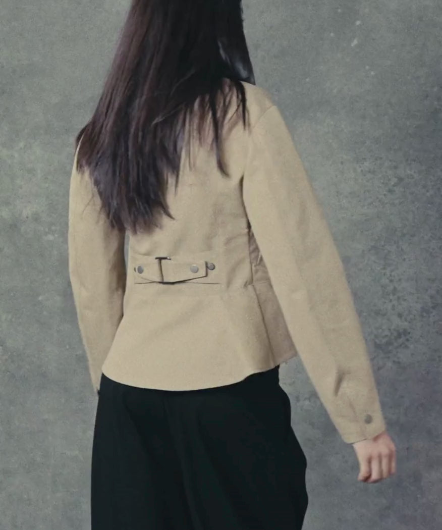 The Hourglass Tailored Jacket Camel