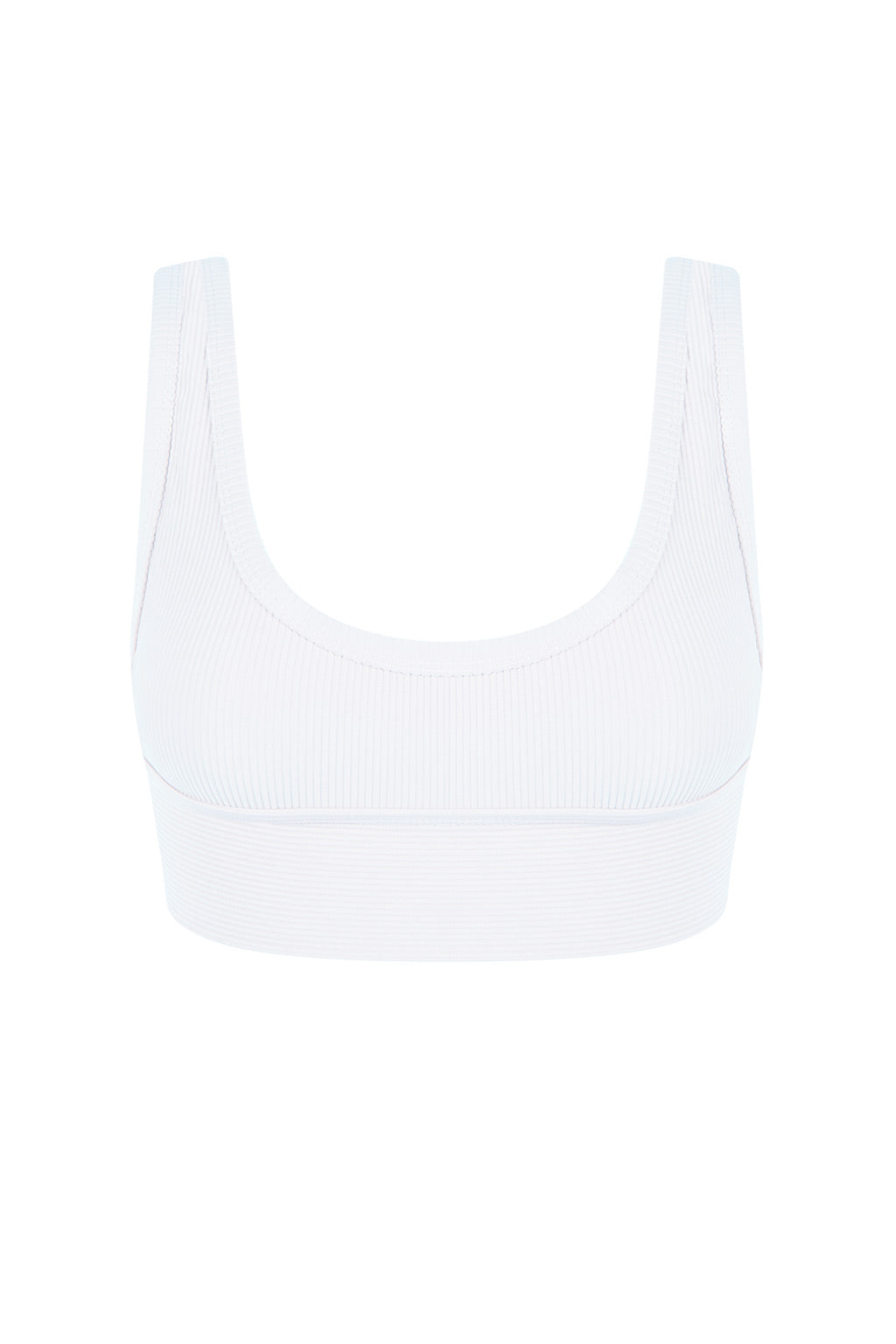 Banaba Top Rib in White, ÔNNE swimwear