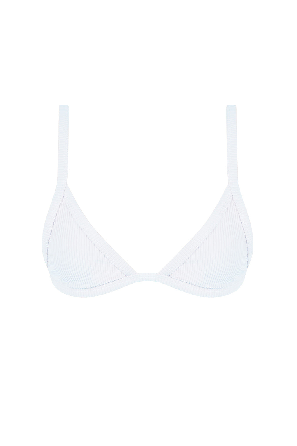 Palmyra Top Rib in White, ÔNNE swimwear