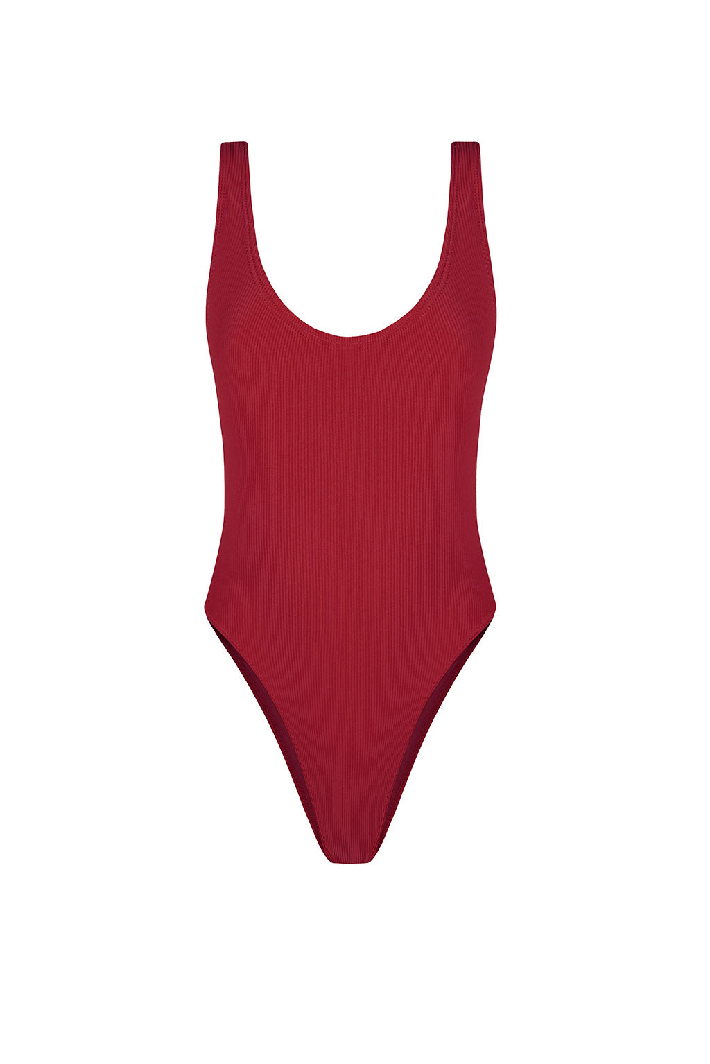 Phoenix One piece Rib in Wine, ÔNNE swimwear
